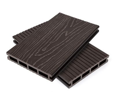 Террасная доска пустотелая ДПК  Венге от производителя  NanoWood по цене 450 р