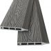 Заборная панель (шип-паз) Wood-X 146х20 Серый 3D от производителя  EasyDecking по цене 510 р