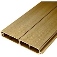 Заборная доска из ДПК VELVET - Орех