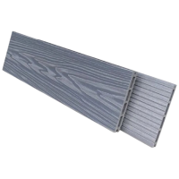 Террасная доска Comfort 3D тиснение + вельвет Серый Террасная доска Comfort 3D тиснение + вельвет Серый