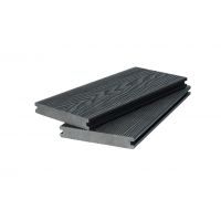 Террасная доска ДПК ( 3D фактура дерева ) полнотелая двухсторонняя Чёрный Террасная доска ДПК ( 3D фактура дерева ) полнотелая двухсторонняя Чёрный