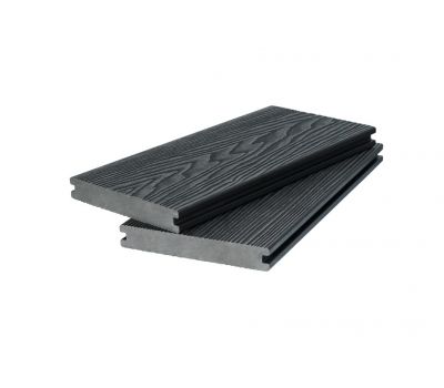 Террасная доска ДПК ( 3D фактура дерева ) полнотелая двухсторонняя Чёрный от производителя Polivan Group по цене 1 100 р Террасная доска ДПК ( 3D фактура дерева ) полнотелая двухсторонняя Чёрный от производителя Polivan Group по цене 1 100 р