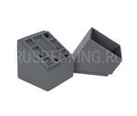 Крепление балясины наклонное из алюминия Крепление балясины наклонное из алюминия