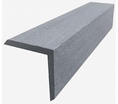Угол декоративный (L-планка) 50×50 Серый от производителя  RusDecking по цене 277 р