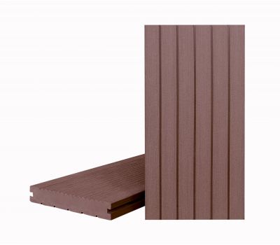 Террасная доска КЛАССИК полнотелая с пазом Орех Милано от производителя  Terrapol по цене 1 264 р