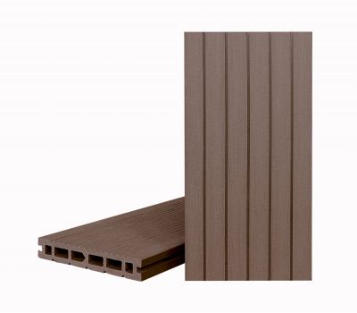 Террасная доска КЛАССИК пустотелая с пазом Тик Киото от производителя  Terrapol по цене 834 р