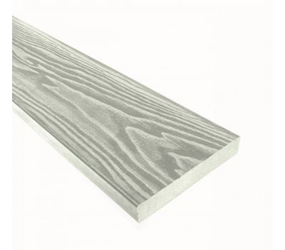 Террасная доска Смарт 3D Полнотелая без паза Дуб беленый от производителя  Terrapol по цене 1 264 р