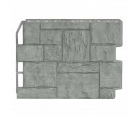 Фасадные панели (цокольный сайдинг) Туф Серый Жемчуг Фасадные панели (цокольный сайдинг) Туф Серый Жемчуг