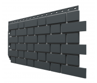 Фасадные панели Flemish (гладкий кирпич) Тёмно-серый Фасадные панели Flemish (гладкий кирпич) Тёмно-серый