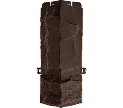 Угол наружный Гранит ЭКО Коричневый от производителя  Альта-профиль по цене 369 р