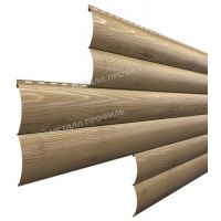 Металлический сайдинг Woodstock-В-28х330 (ECOSTEEL_T-01-Сосна-0.5)