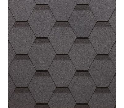 Гибкая черепица СОТА Серый от производителя  Docke по цене 612 р