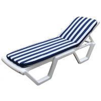Матрас для шезлонга Синие/белые полоски M4VB Матрас для шезлонга Синие/белые полоски M4VB