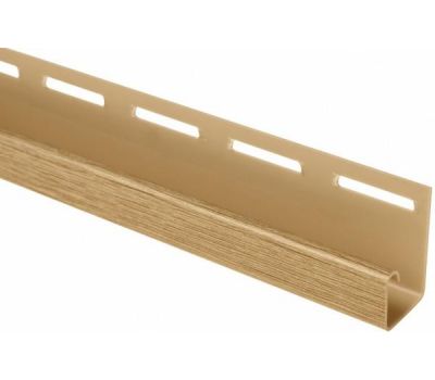 J-профиль Люкс Крашенный, К-15, ВН, Каштан от производителя  Альта-профиль по цене 521 р