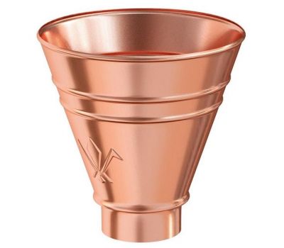 Воронка водосборная круглая Медь 125/90 от производителя  Aquasystem по цене 12 795 р