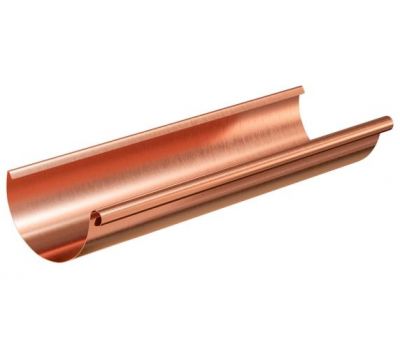 Водосточный желоб Медь 3.00м 125/90 от производителя  Aquasystem по цене 22 091 р