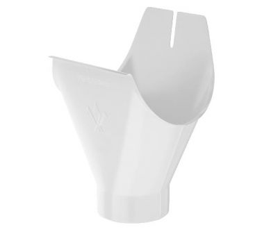 Воронка желоба RR 20 Мраморно-белый 125/90 от производителя  Aquasystem по цене 1 082 р