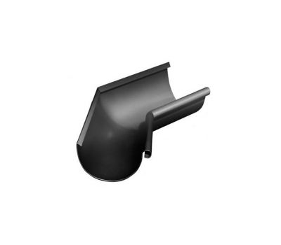 Угловой элемент 135° Внутренний Чёрный (RAL 9005) от производителя  Grand Line по цене 2 450 р