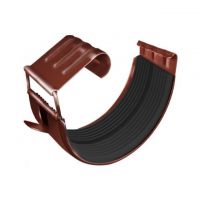 Соединитель для желоба Кирпичный (RAL 8004) Соединитель для желоба Кирпичный (RAL 8004)