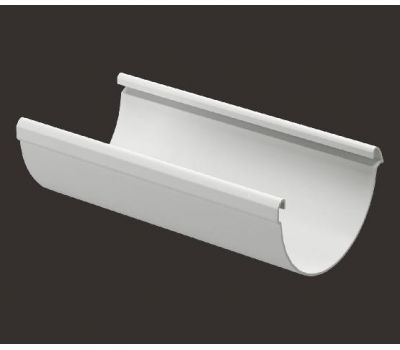 Водосточный желоб 3м LUX ПВХ Пломбир от производителя  Docke по цене 929 р